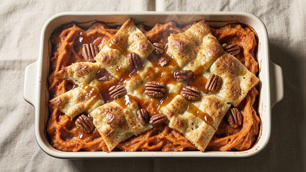 Sweet Potato Pecan Cobbler Recipe: Caramelized Sweetness With Crunchy Streusel Crown