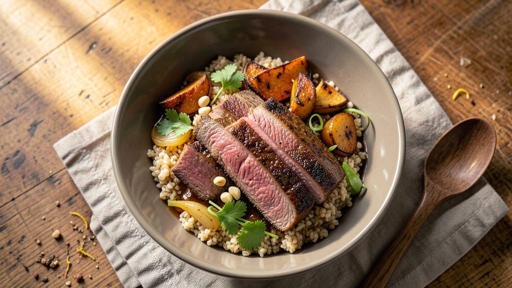 Viral Sweet Potato Beef Bowl Recipe: Smoky-Sweet Caramelized Layers
