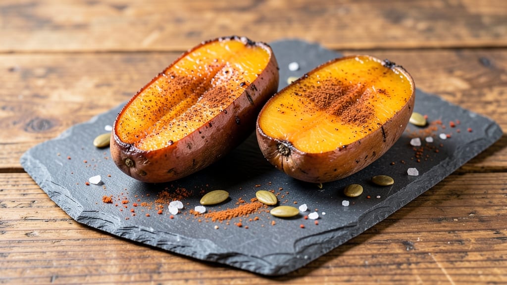 Sweet Potato for Lunch Recipe: Spiced Roast with Crispy Edges