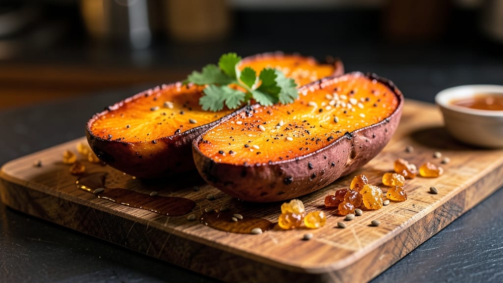 Barbecue Sweet Potato Recipe: Smoky Caramelized Crunch With Sticky Glaze