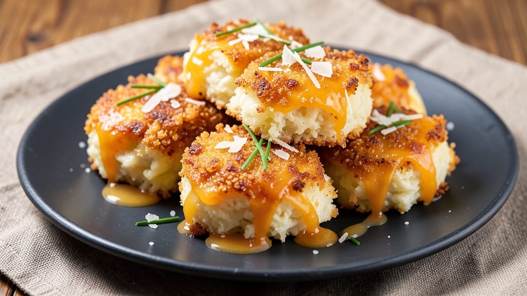 Baked Mashed Potato Bites Recipe: Crispy-Edged, Creamy-Centered Bites