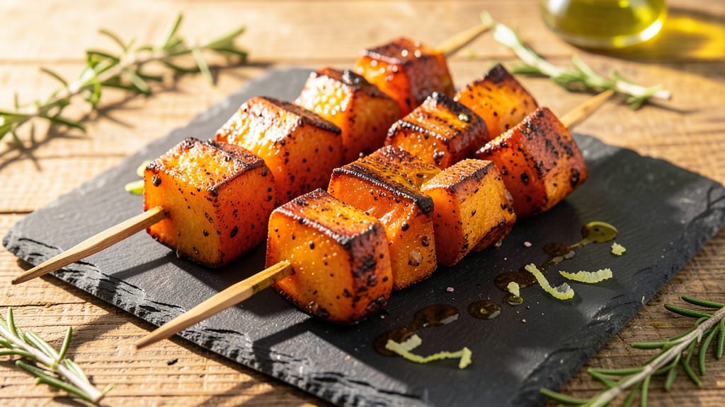 Sweet Potato Kebabs Recipe: Smoky-Grilled Sweetness With Charred Edges