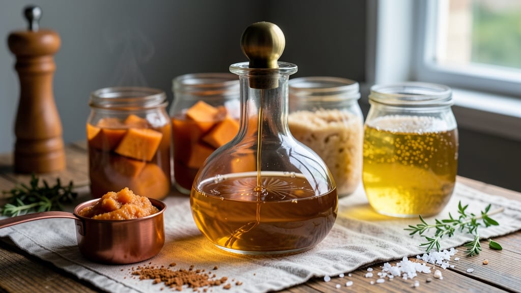 Sweet Potato Brandy Recipe: Warm Spiced Liquor Infusion in Minutes