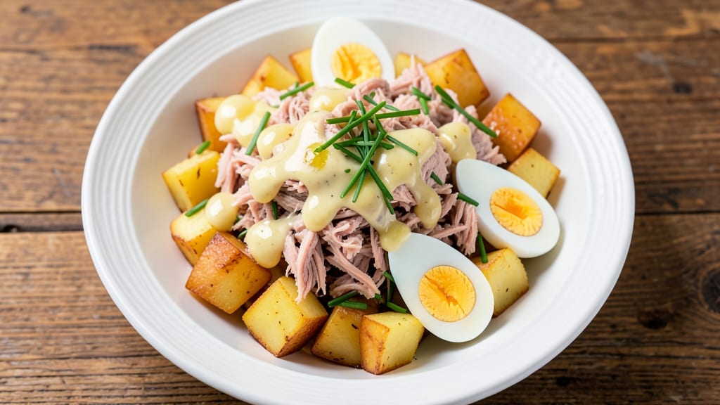 Tuna Egg Potato Salad Recipe: Creamy, Protein-Packed Lunchbox Classic