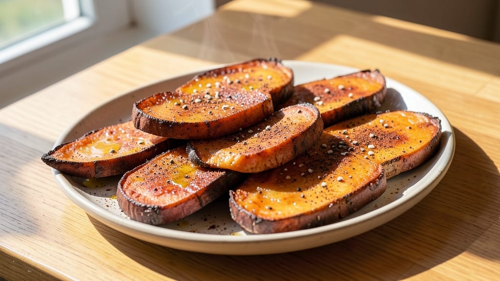 Sweet Potato Planks Recipe: Charred Edges and Caramelized Sweetness