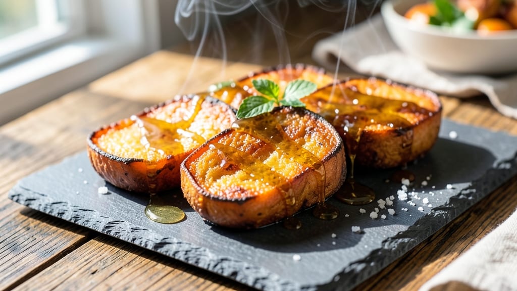 Baked Sweet Potato Medallions Recipe: Crispy Edges, Silky Centers Foil-Sealed