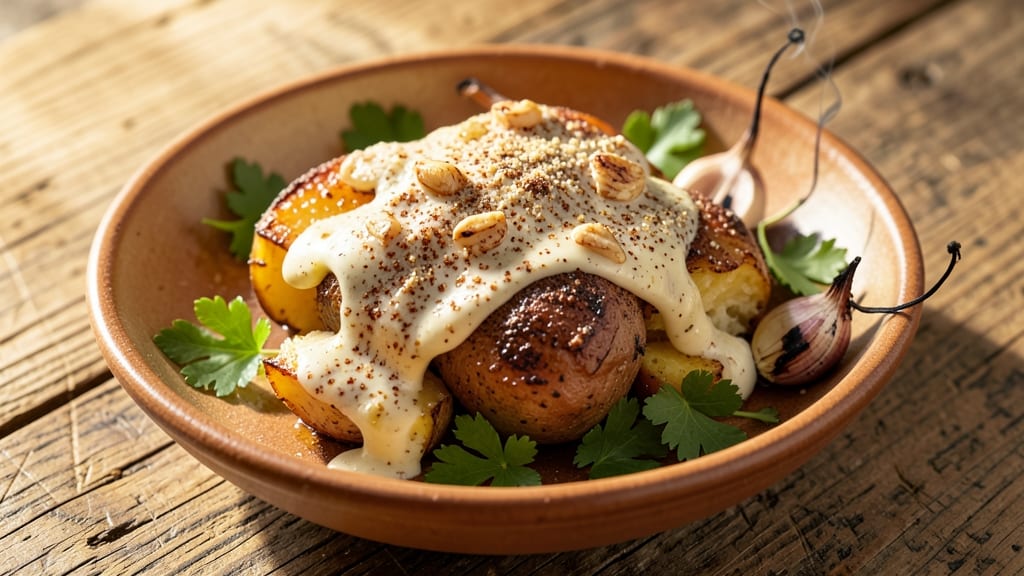 Vegan Potato Recipe Ideas: Crispy Roasted Wedges With Herby Oil Drizzle