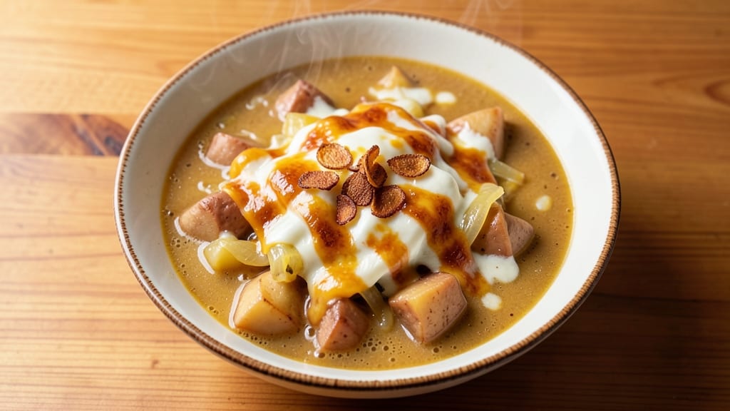 Best Cheesy Potato Soup Recipe Ever: Velvety Creamy With Three Cheese Layers