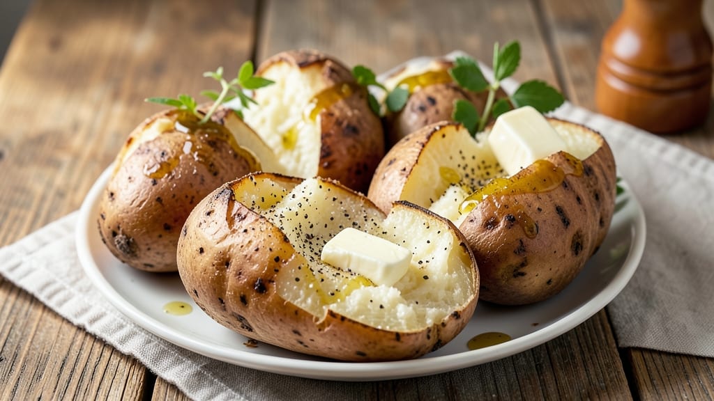 Baked Potato Recipe Oven 400: Crispy Skin, Fluffy Centers Without Foil