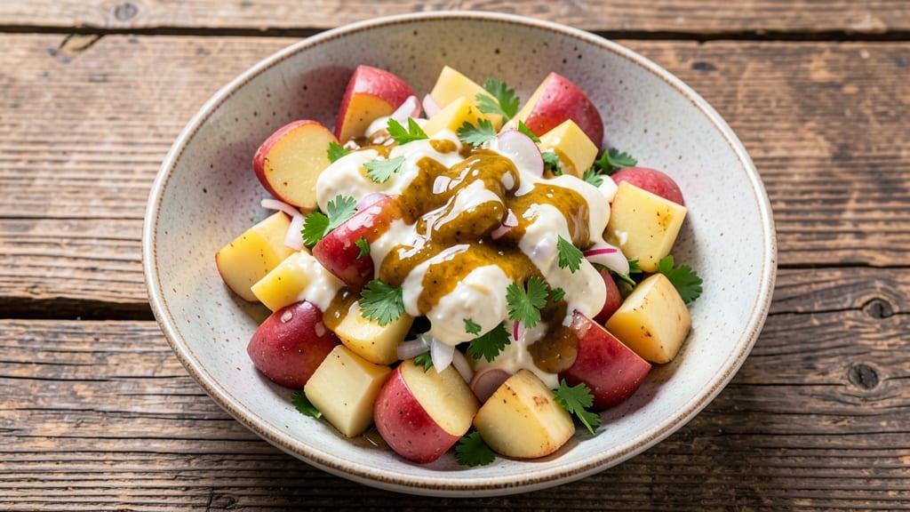 3 Potato Salad Recipe: Bold Mustard Vinaigrette Twist