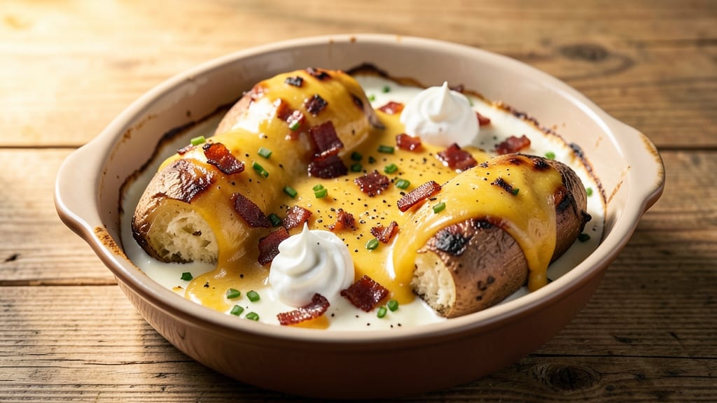 Twice-Baked Potato Crock Pot Recipe: Cheesy Pull-Apart Crispiness Without the Oven