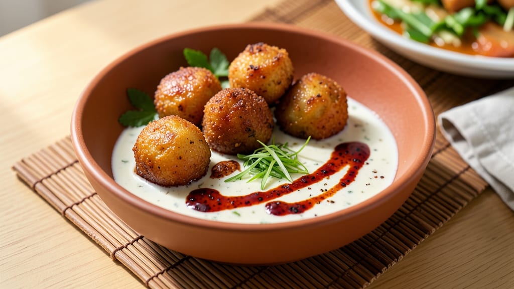 Thai Fried Sweet Potato Balls Recipe: Crispy-Golden Bites with Spicy Coconut Kick
