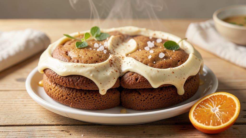 Sweet Potato Whoopie Pies Recipe: Spiced Cake and Crunchy Streusel Fusion