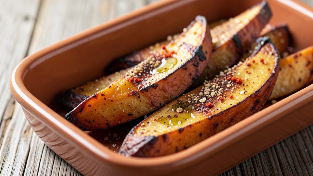Spicy Sweet Potato Wedges Recipe: Crispy Bites with Caramelized Spice Glow