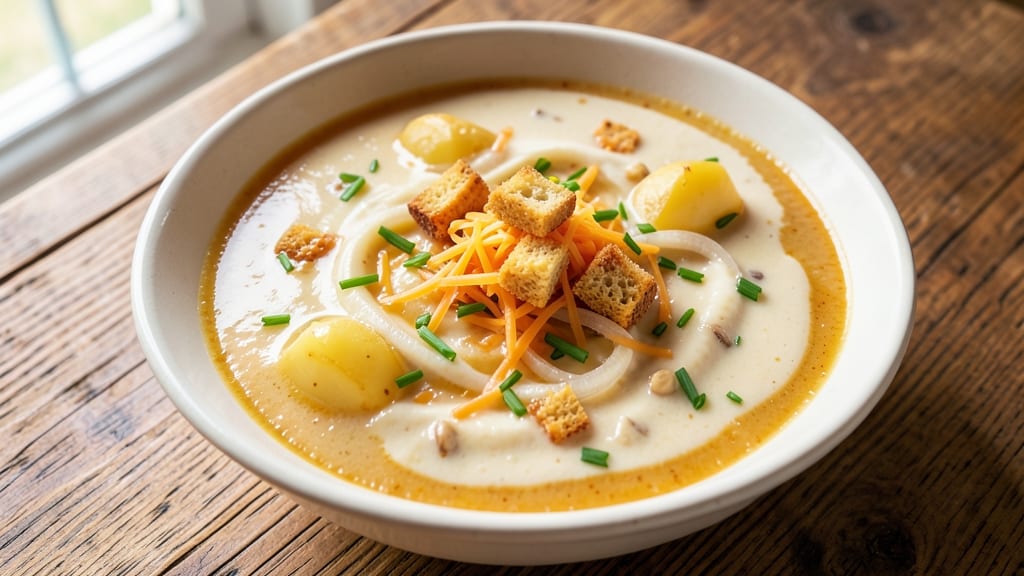 Baked Potato Soup Recipe With Evaporated Milk: Ultra-Creamy Velvety Richness