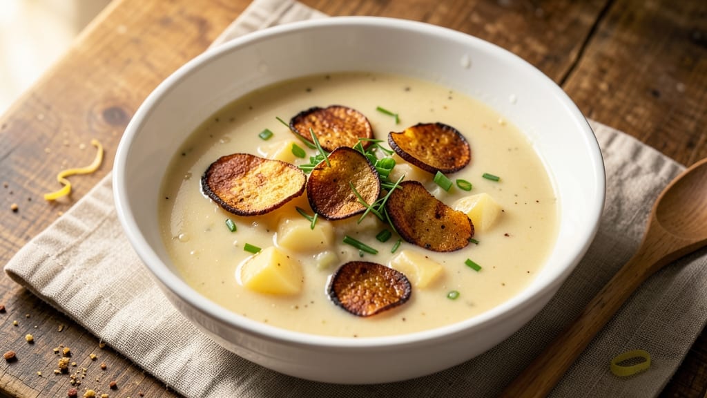 Baked Potato Soup Recipe with Half and Half: Ultra-Creamy Velvety Richness