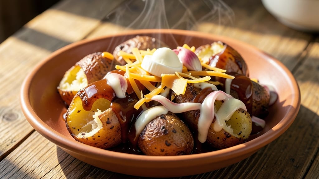 Bbq Cheese Potato Recipe: Smoky, Melty Loaded Bites in One Pan