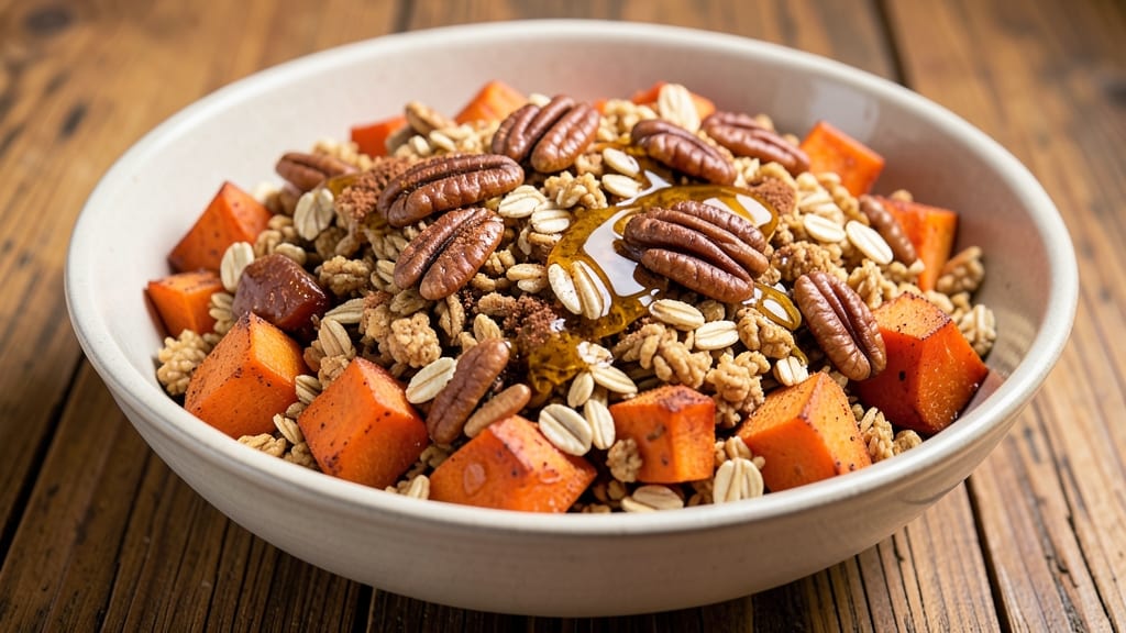 Sweet Potato Granola Recipe: Crunchy Clusters With Warm Cinnamon and Toasted Nuts
