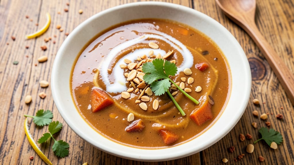 Sweet Potato and Peanut Butter Soup Recipe: Velvety Creamy With Toasted Nut Depth