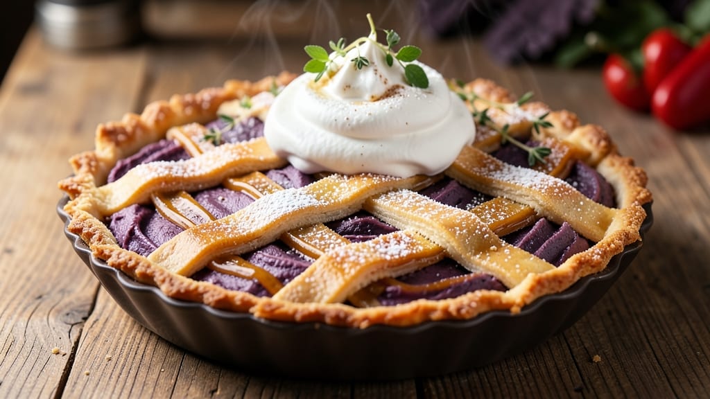 Stokes Purple Sweet Potato Pie Recipe: Deep Purple Swirls and Spiced Crust Magic