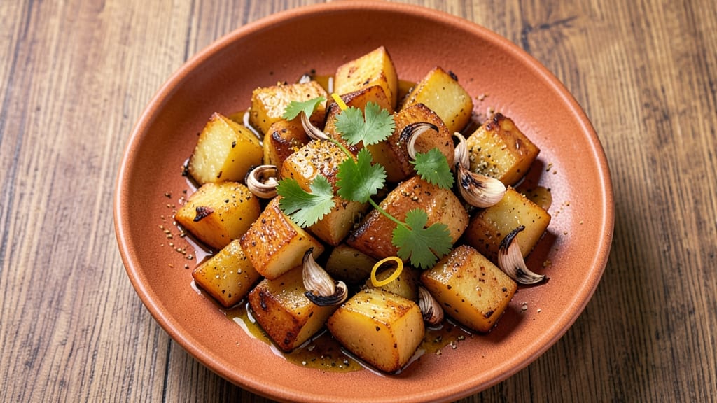 Aloo Potato Recipe: Spiced Roasted Potatoes With Crispy Edges