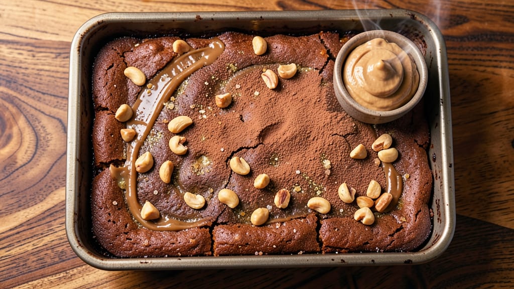 Sweet Potato Brownie Recipe with Peanut Butter: Fudgy Cocoa-Peanut Swirls