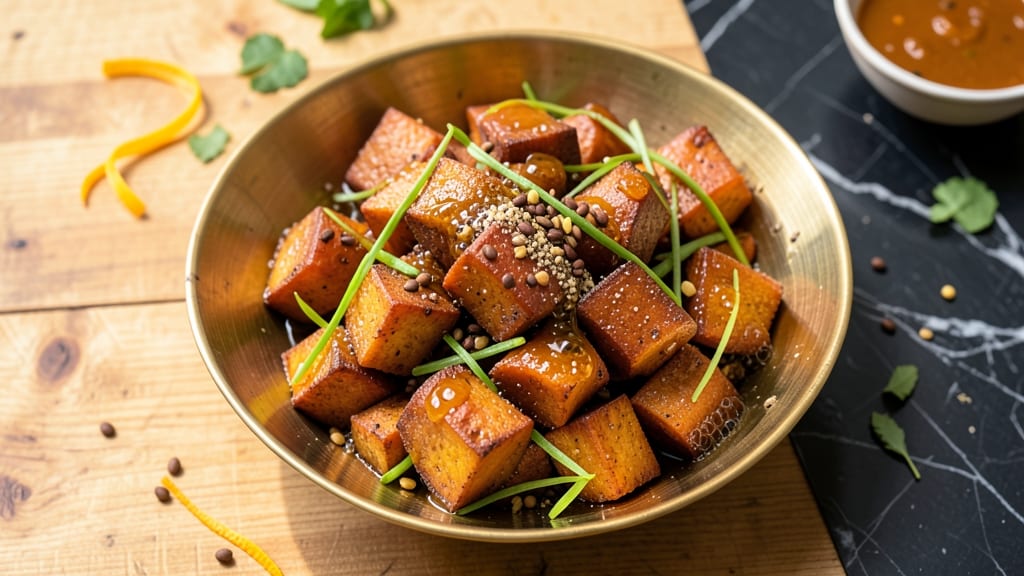 Bengali Sweet Potato Recipe: Spiced Roasted Roots With Coconut Caramel Crunch
