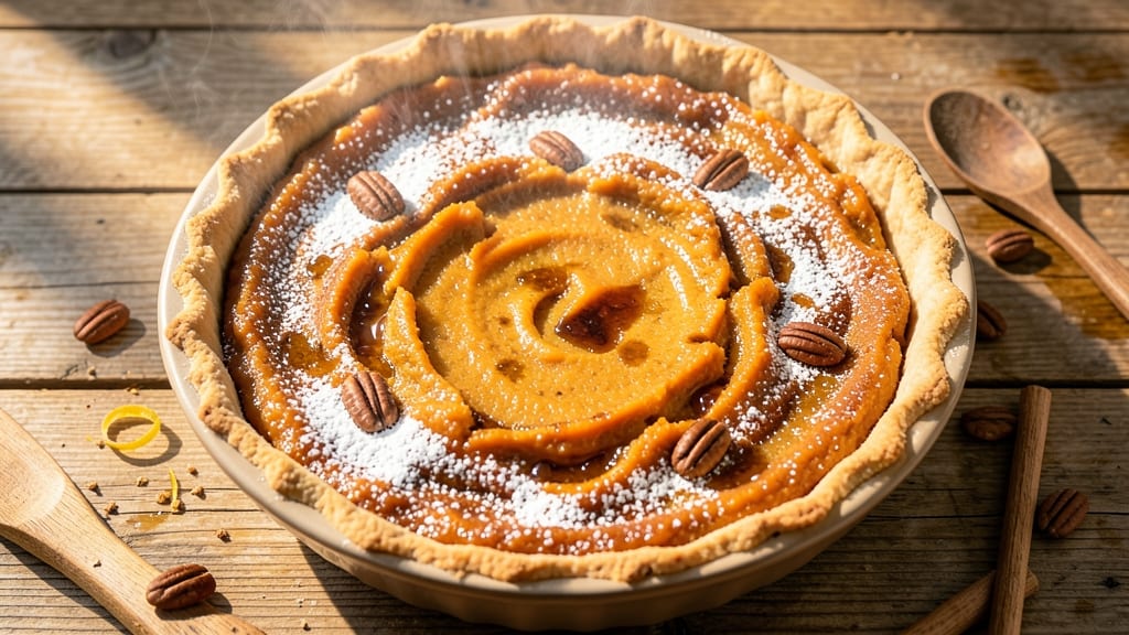 Authentic Southern Sweet Potato Pie Recipe: Molten Center With Spiced Crust Crunch