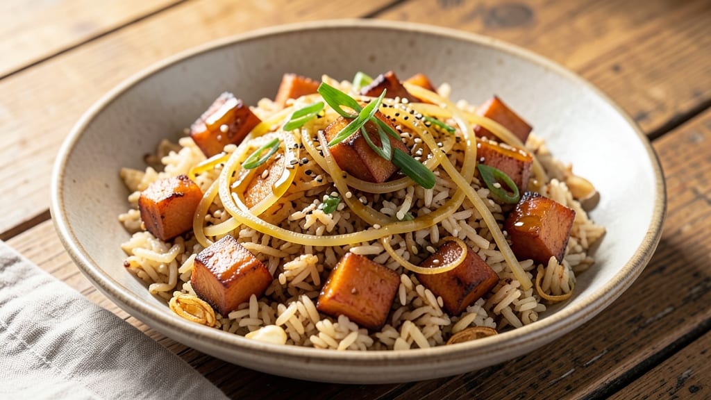 Sweet Potato Fried Rice Recipe: Spiced, Savory, and Crispy in One Pan