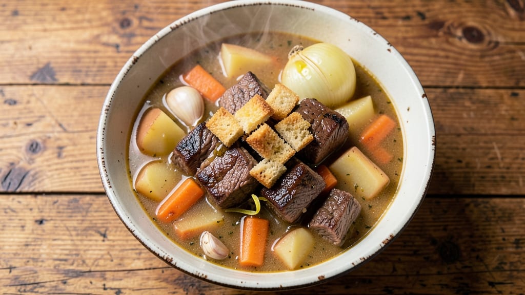 Steak And Potato Crock Pot Soup Recipe: Slow-Simmered Richness With Tender Meat