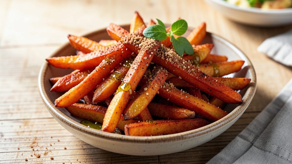 Sweet Potato Fries Recipe: Air-Crisped Perfection With Smoky Paprika