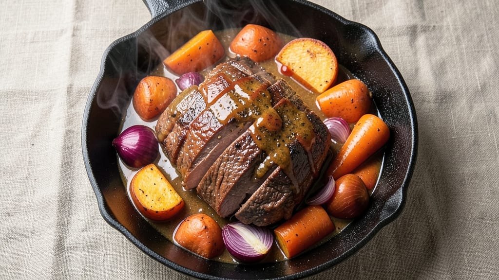 Stew Meat and Sweet Potato Recipe: Slow-Braised Richness With Caramelized Roots