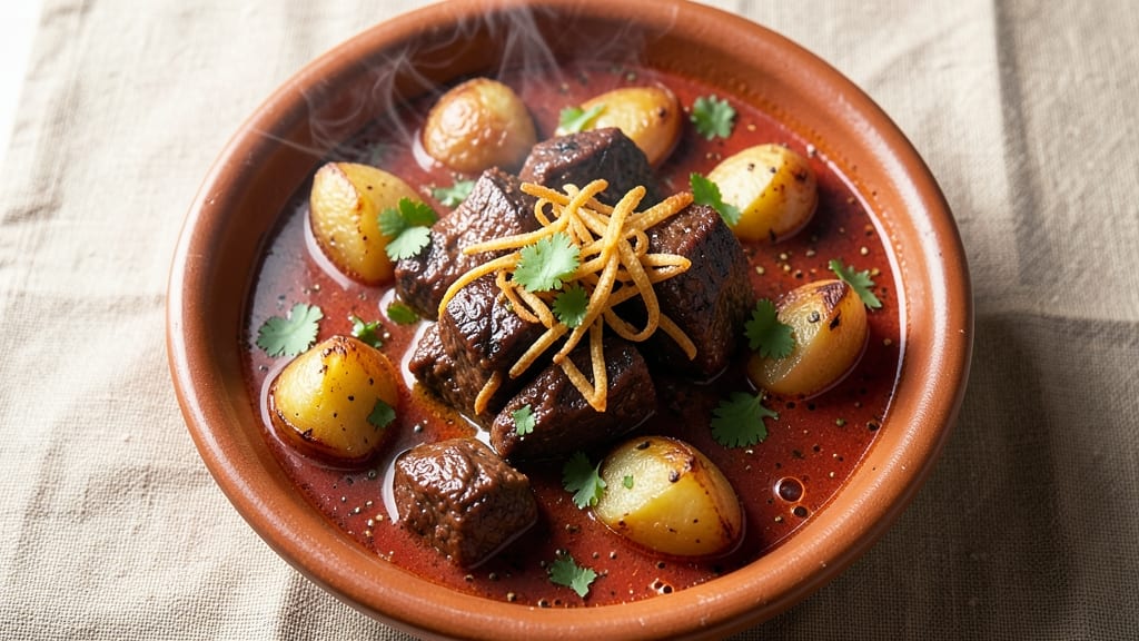 Beef Potato Indian Curry Recipe: Spiced Tomato Gravy That Melts Into Every Bite