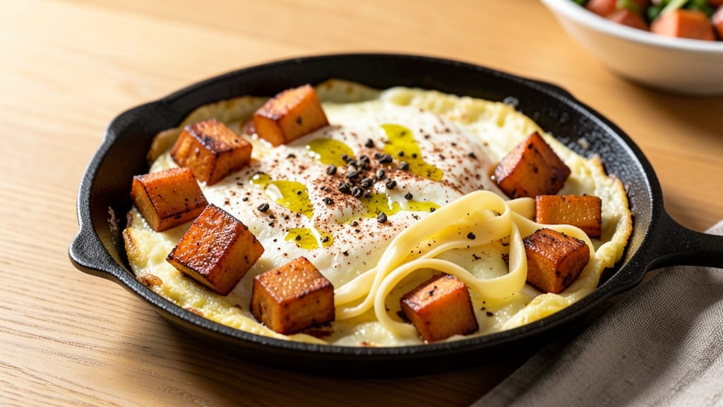 Sweet Potato Spanish Omelette Recipe: Crispy Edges, Silky Centers with Smoky Paprika Heat