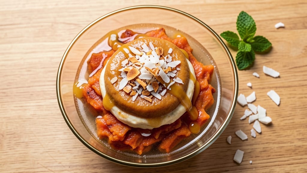 Sweet Potato Haupia Recipe: Coconut-Milk Velvet With Toasted Coconut Crunch