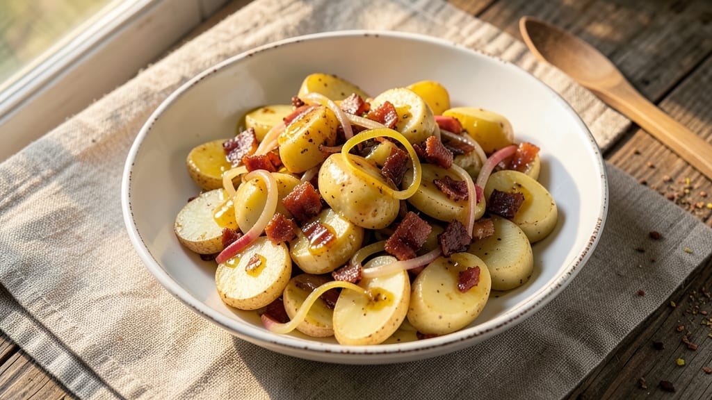 German Potato Salad Recipe Martha Stewart: Crispy Edges and Tangy Mustard Magic
