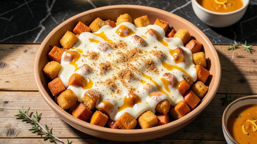 Sweet Potato Tater Tot Casserole Recipe: Crispy Top, Gooey Cheese Magic