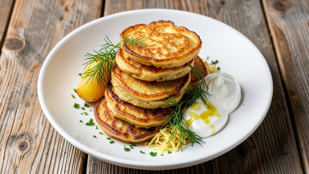5-Star Potato Pancakes Recipe: Crispy Golden Crunch With Herby Twist