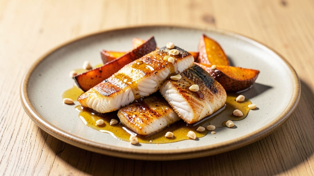 Tilapia and Sweet Potato Recipe: Honey-Glazed Sheet Pan Harmony