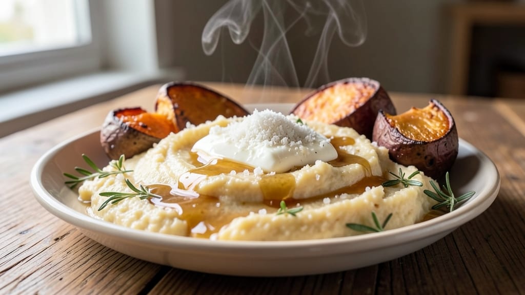 Sweet Potato Polenta Recipe: Velvety Creaminess with Earthy Sweetness