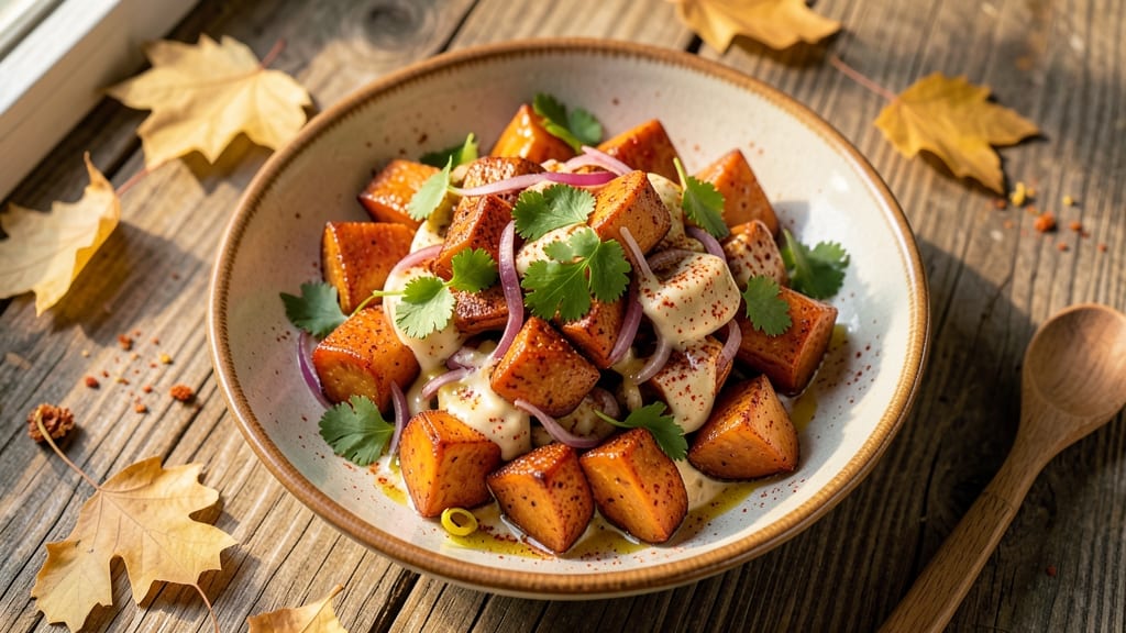 Spicy Sweet Potato Salad Recipe: Bold Heat and Creamy Texture Balance