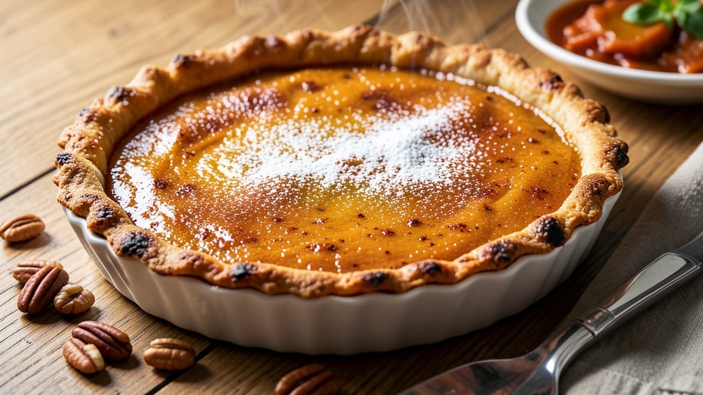 Sweet Potato Pie Recipe With Baking Powder: Spiced Crust and Silky Filling Magic