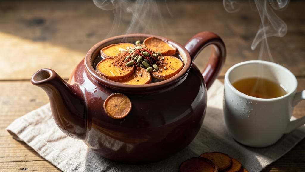 Sweet Potato Tea Recipe: Spiced Infusion for Cozy Warmth