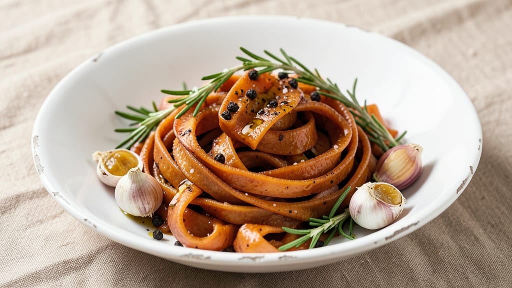 Sweet Potato Fettuccine Recipe: Roasted Sweetness Meets Al Dente Noodles