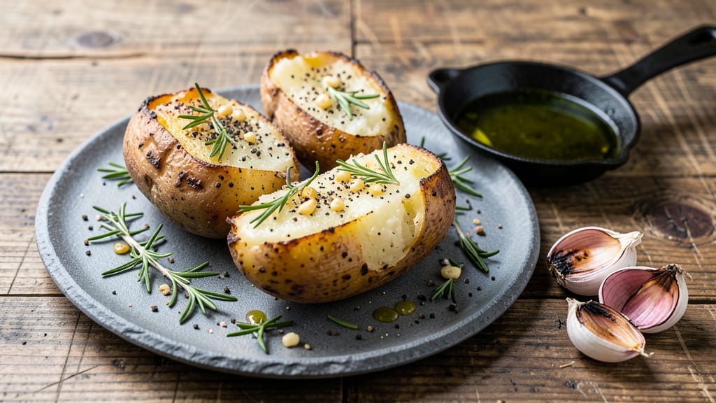 Baked Potato Dinner Recipe: Crispy Skin, Fluffy Insides, Loaded Toppings