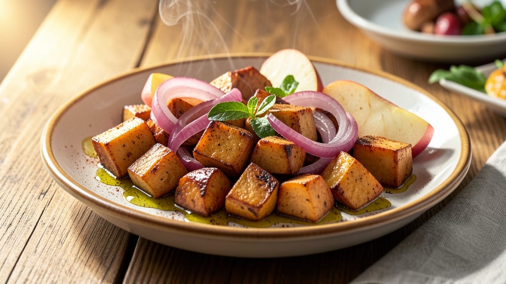 Sweet Potato, Apple, and Onion Recipe: Caramelized Sweetness in One-Pan Wonder