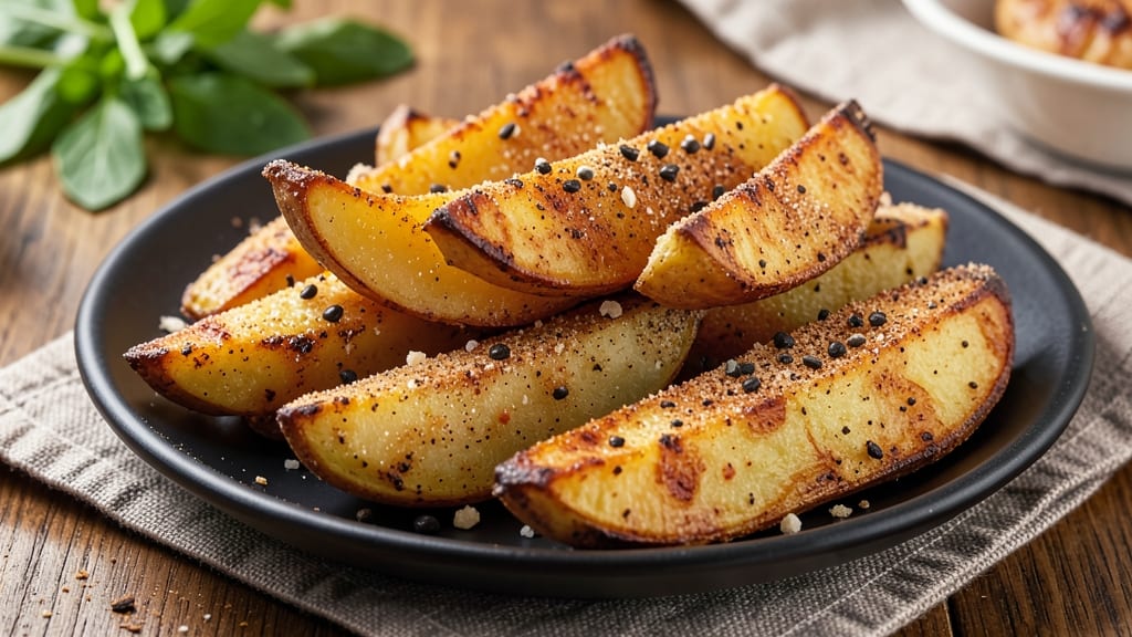 Baked Potato Wedges Recipe Air Fryer: Crispy, Golden Bites in 15 Minutes
