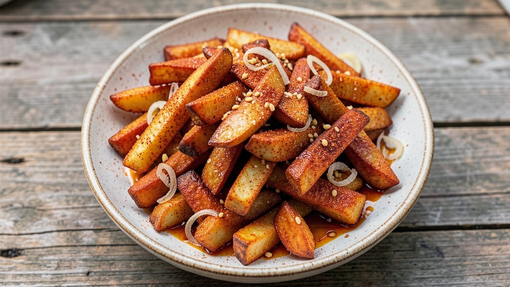 Spicy Potato Fry Recipe: Crispy Golden Bites With Fiery Kick