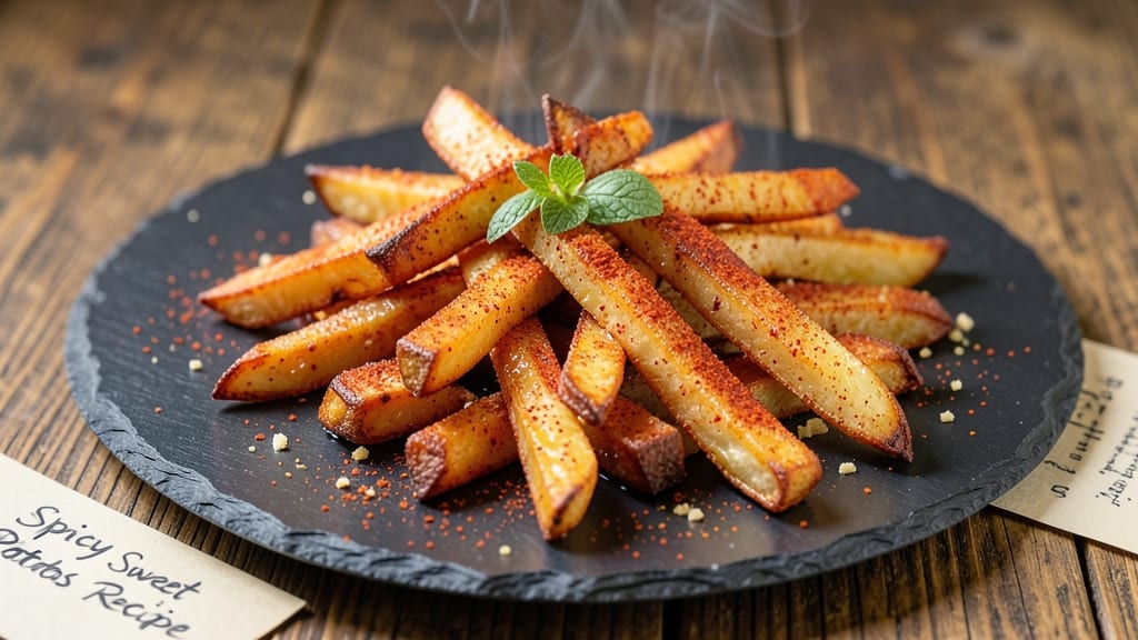 Spicy Sweet Potato Fries Recipe: Crispy Bites with Smoky Cayenne Kick