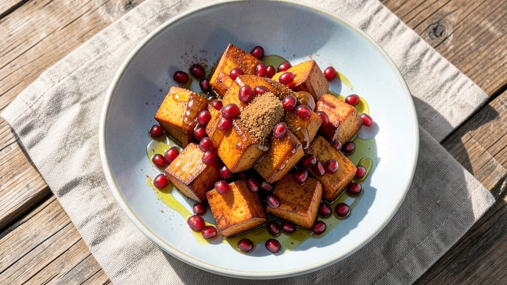 Sweet Potato Pomegranate Salad Recipe: Earthy Sweetness Meets Juicy Tartness